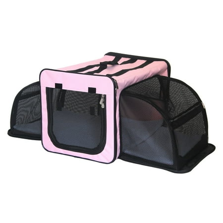 UPC: 0858342045094 | Pet Life Capacious Dual-Expandable Wire Dog Crate