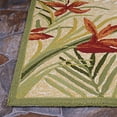 Couristan 2129-1021 Covington Tropic Garden Indoor/Outdoor Area Rug ...