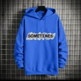 thumbnail image 6 of EchfiProm Pullover Hoodies for Men Fashion Oversized Sweatshirt Blue Graphic Mens Tops Long Sleeve 3XL, 6 of 8