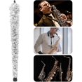 thumbnail image 3 of Saxophone Cleaning Swab, Strong Absorbent Brush with Rubber Tip, 3 of 5