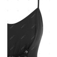 thumbnail image 3 of Lace Up Butterfly Skull Halloween Plus Tamaño Vestido Cami Rosegal Vestidos casuales de talla grande, 3 of 5