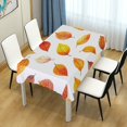 thumbnail image 4 of Yayeee Tablecloths 54" x 72" Rectangle Wrinkle Resistant Party Table Cover, Orange Leaves, 4 of 8