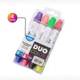 thumbnail image 3 of Pointer Duo Color Dry Erase Markers, Round Tip, Assorted Ink Colors, 4 Count (4 pack), for Whiteboards and Classroom Use, 3 of 5