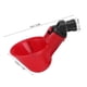 thumbnail image 2 of Bebedero automático, 10 piezas, bebedero automático para ganado, color rojo, diseño elevado, 2 of 11