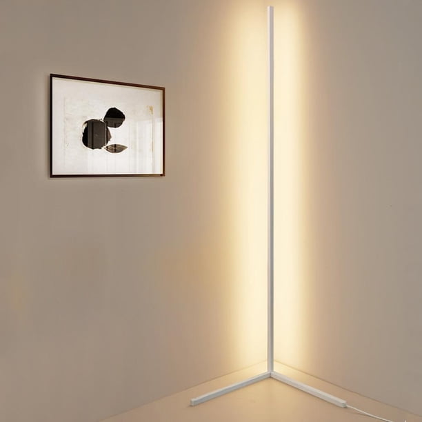 Lámpara de pie de barra LED simple moderna para luces de piso de pie de dormitorio de sala de estar Hugtrwg Para estrenar
