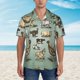 thumbnail image 2 of Fotbe Vintage Farm Animals Camisa Hawaiana para Hombre Unisex – Camisa Casual de Verano con Botones de Manga Corta de Algodón y Lino,Medium, 2 of 7