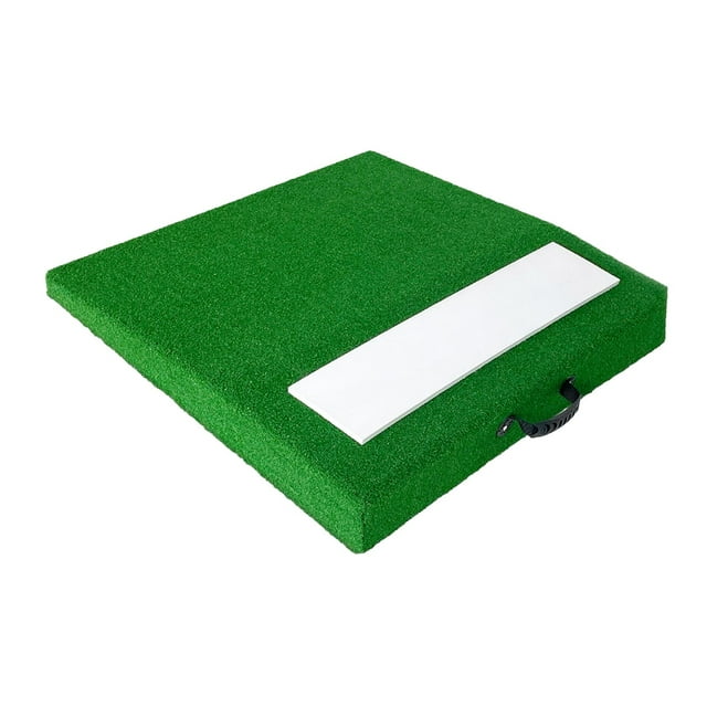 koolsoo Baseball Pitching Mound 30 x 30 x 4 inch Professional Baseball Pitcher Mound Green