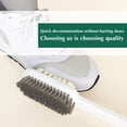 thumbnail image 3 of Vaidha Shoe Brush Labor-saving Hanging Hole Portable 2-Sided Leather Shoe Boot Cleaning Brush Daily Use, 3 of 3