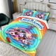thumbnail image 3 of Tiny Toons Looniversity Conjunto de sábanas temático, trío de piezas, cómodo y amigable con la piel, diseño único, regalo de decoración para el hogar para familiares, amigos y fans,135cm *200cm, 3 of 6