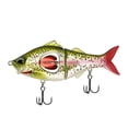 thumbnail image 3 of Fishing Lure Fishing Lures Propeller Heart Two Segments Body Wide Target Fish 13.5*4cm 1pc ABS+Metal Catch Perch, 3 of 8