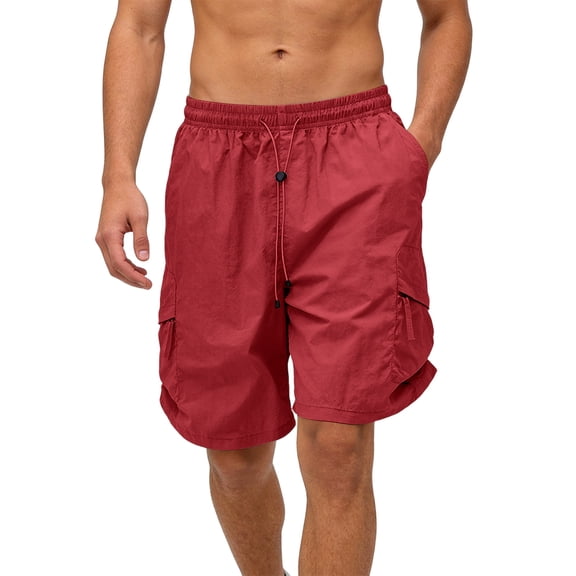 Men's Hiking Cargo Shorts Quick Dry Lightweight Summer Casual Shorts Multi Pockets Work Golf Outdoor Athletic Short Pants, 2XL