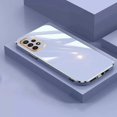 thumbnail image 3 of Luxury Plating Square Phone Case For Samsung Galaxy S23 S22 S21 S20 FE Plus Ultra A14 A24 A34 A54 A04S Silicone Protector Cover, 3 of 5