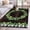 DarkBrown, variant on Bathroom Rugs 2x3 Ft, Spring Eucalyptus Leaves Non Slip Area Rugs for Kitchen Bedroom Entryway, Farmhouse Botanical Burlap Paid Washable Carpet Runner Rug Floor Mats for Bedroom Home Decor