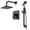 Matte Black, variant on Pioneer Faucets TD-4MO300-ADA-BN Mod Shower Only Trim Package - Nickel