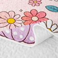 thumbnail image 5 of Manfei Halloween Pumpkin Quilt Full,Lovely Ghosts Floral Full Bedspread Sets,Beige,3 Pieces, 5 of 7