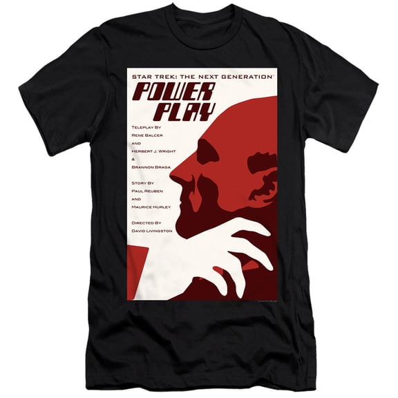 Star Trek Tng Season 5 Episode 15 Adult 30/1 T-Shirt Black