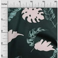 thumbnail image 2 of oneOone Cotton Silk Dark Teal Green Fabric Ocean Underwater Life Quilting Supplies Print Sewing Fabric By The Yard 42 Inch Wide, 2 of 4