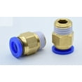 thumbnail image 3 of 10pcs PC" Straight Push In Fitting Pneumatic Push To Connect Air 4-12mm OD Hose Tube 1/8" 1/4" 3/8" 1/2"BSP Male Thread Connector ,Easy to Use, 3 of 4