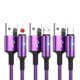 thumbnail image 3 of El cable de datos de luz de respiración es adecuado para el cable de datos de carga rápida del teléfono móvil Apple Android tipo C Cable de carga USB, 3 of 4