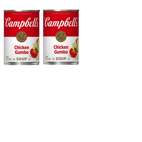 Campbell's Condensed Chicken Gumbo Soup - 10.5oz-pack of 2