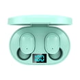 thumbnail image 1 of Matsuzay Bluetooth-compatibilidad 5,0 auriculares inalámbricos impermeables en la oreja portátil bolsillo deportes manos libres llamada auricular con Cables de audio/vídeo Verde, 1 of 8