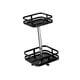 thumbnail image 1 of Organizador de condimentos giratorio de 360 ​​grados, antideslizante, para armario, baño y refrigerador. Cuadrado de 2 niveles, 1 of 9