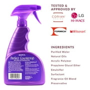 HOPE'S Perfect Countertop Cleaner with Microfiber Cloth, Streak Free Multi Surface Cleaning Spray, Pack of 1 with Microfiber Cloth