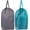 Blue Aqua and Grey (1 Pack), variant on Proof Nylon Laundry Bag with Handles,Hamper Liner with Drawstring Closure for Travel,Dirty Clothes Bag Fit Laundry Hamper and Sorter,27.5x34.5 inches Blue Aqua and Grey