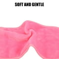 thumbnail image 5 of Unique Bargains 2pcs Reusable Makeup Removal Cleaning Cloth Washable Makeup Remover Cleaning Towels Pink 16''x8'', 5 of 7