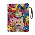 thumbnail image 2 of HELLHERO Idea Cat Art Paperback Book Cover, 8.66 x 11.42 with Zipper for Gift Bag Notebook Wraps, Book Storage Bag Classic for Reader Teachers Fater, 2 of 8