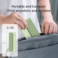 thumbnail image 5 of Impresora portátil inalámbrica Rongta para viajes, impresora térmica pequeña sin tinta con Bluetooth de 300 ppp para oficina, escuela y hogar. Compatible con Android, iOS y portátiles. Tamaño carta (8, 5 of 5