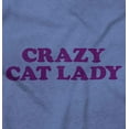 thumbnail image 2 of Crazy Cat Lady Pet Mom Cute Funny Women's Graphic T Shirt Tees Brisco Brands S, 2 of 6