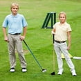 thumbnail image 4 of Ultimate Junior Golf Club Set for Children Includes 165CC #3 Fairway Wood & #7 Iron Blue, 4 of 10