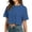 0624liBU2, variant on Wang6 Women Cropped Loose Fit T Shirts Summer Womens Short Sleeve Tops Ladies Causal Solid Going out Tees Shirt 0624liYellow XL