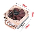 thumbnail image 4 of CPU Air-cooled Radiator PC Processor Cooler 2/4 Heat Pipe Cooling 90mm Fan For Installing LGA2011 x79 x99 E5 115x 1200 1700 AMD, 4 of 6