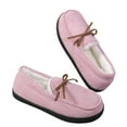 thumbnail image 6 of DeHolifer Women's Slippers Faux Suede Warm Fuzzy Lining Loafers Slip On Round Toe Comfortable Casual Indoor Outdoor House Shoes, 6 of 6
