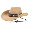 thumbnail image 1 of Chapeau de Cowboy Style Frontière Occidentale pour Usage Quotidien en Extérieur avec Influence Jazz Classique, 1 of 6