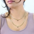thumbnail image 3 of Nuragold 14K Real Yellow Gold Solid Mariner Chain Anchor Link Necklace 16"-26" (2mm-7.5mm) Italian Jewelry for Men & Women, 3 of 22