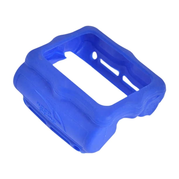 Cubierta de computadora de buceo silicona portátil para bucear deportes acuáticos de apneo Azul