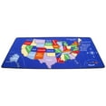 thumbnail image 3 of Learning Carpets LC 201 Play Carpets US Map Carpet Kids Rug, 3 of 3