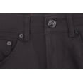thumbnail image 3 of Men's Premium Stretch Cotton Blend Army Camouflage Casual Denim Jean Shorts (Jet Black, 32), 3 of 3
