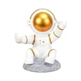thumbnail image 2 of Sunjoy Tech Wine Glass Rack Nordic Style Handmade Table Decoration Resin Cartoon Astronaut Figurine Wine Bottle Holder for Home Countertop, 2 of 8