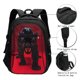 thumbnail image 3 of Balery Black Panther Red Background Mochila con carga USB para hombre y mujer - Mochila impermeable y antirrobo para laptop con puerto USB para viajes, trabajo, 3 of 7