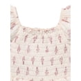 thumbnail image 2 of Modern Moments by Gerber Toddler Girl Smock Ruffle Romper, Sizes 12M-5T, 2 of 7