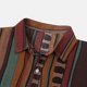 thumbnail image 5 of Camisa de verano que imprime la parte superior de la solapa de la camisa de manga corta de los hombres ocasionales Pompotops oipoqjl25280, 5 of 9