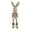 B, variant on 23.22" Easter Long Legged Bunny Decor, Large Easter Plush Bunny Figurine, Rustic Soft Doll, Spring Decoration, Standing Rabbit Statue Figure For Home Decoration And Desktop Easter Bunny Figur