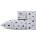 thumbnail image 1 of Poppy & Fritz Percale Collection Ensemble de Draps de Lit - 100% Coton, Croustillant et Frais, Léger et Anti-Humidité, Simple, Frenchie, 1 of 1