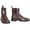 Mocha, variant on TuffRider Children's Baroque Front Zip Paddock Boots w/ Metal Zipper