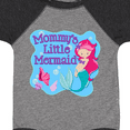 thumbnail image 4 of Inktastic Mommy's Little Mermaid Girls Baby Bodysuit, 4 of 5