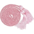 thumbnail image 2 of 2026 Pink Graduation Honor Cord with Tassels – 68-Inch Neck-Worn Stole for High School, College & Doctoral Ceremony, 1-Pack, 2 of 7
